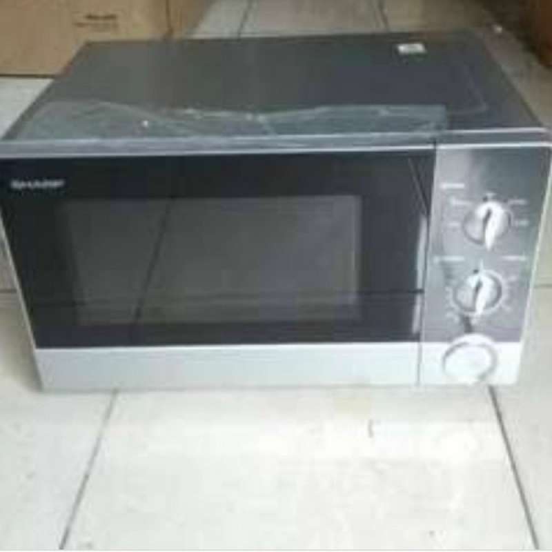 Promo Sharp Microwave R21D0(S)In Silver Hitam Diskon 17 di Seller