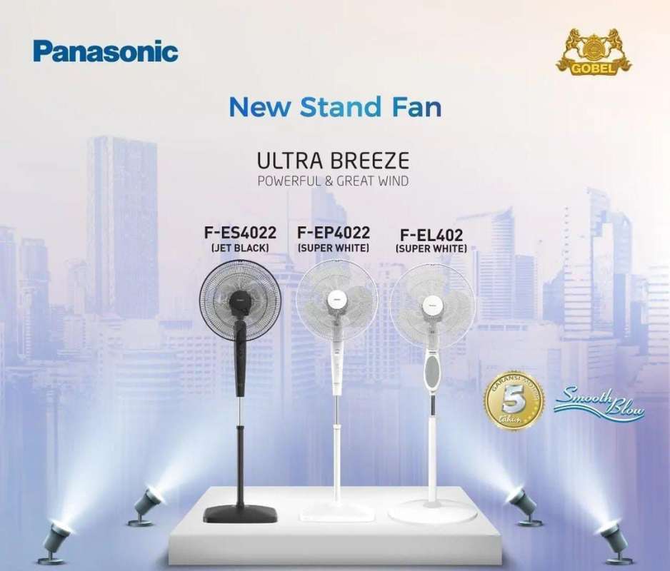 Jual Panasonic Kipas Angin Berdiri Standfan ada timer16 in F ES 4022