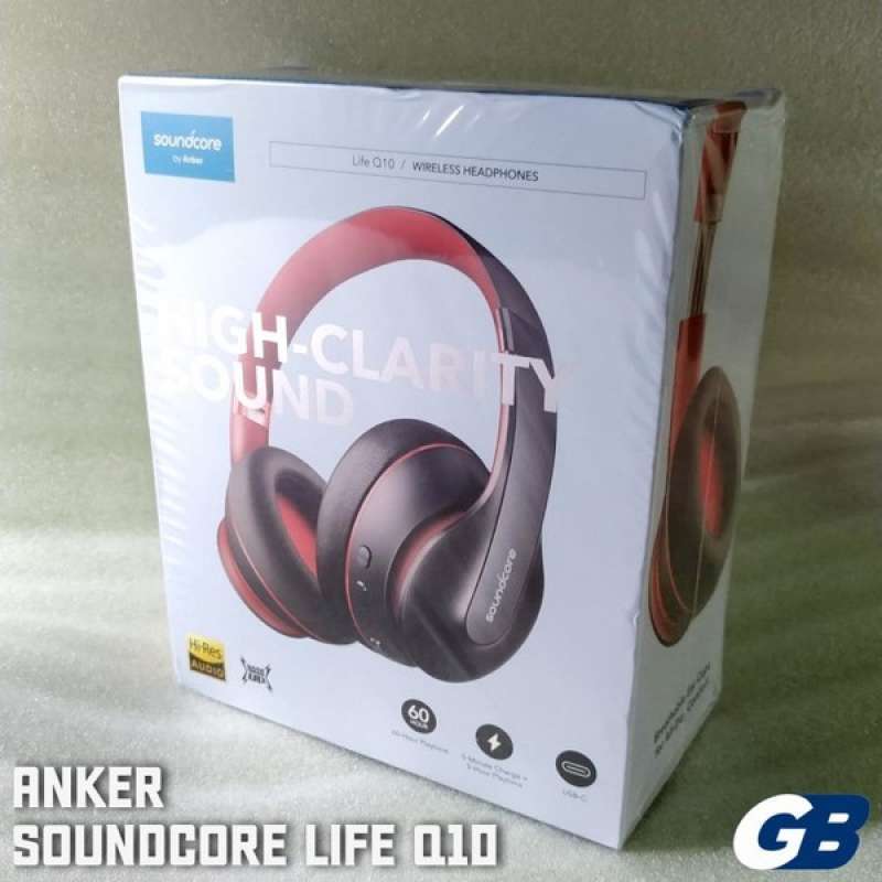 Jual Anker A3032 Soundcore Life Q10 Wireless Bluetooth V5.0 Headphone di Seller HeartYou Blibli