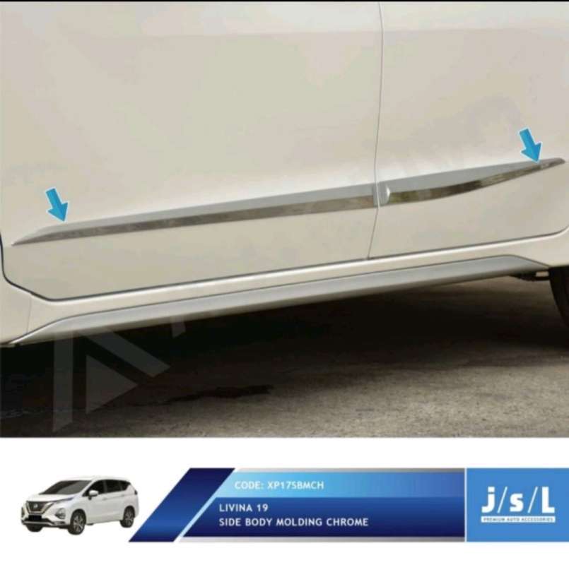 Jual JSL Lis Pintu Samping / Side Body Molding All New Livina 2019 dan