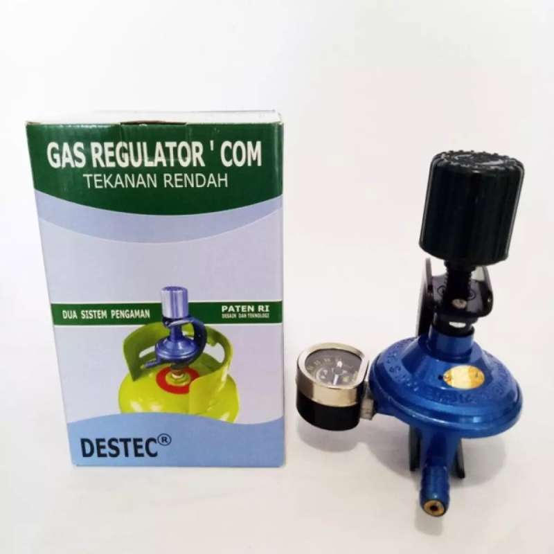 Jual Regulator Kompor Gas 3kg Paling Aman regulator destec 201m