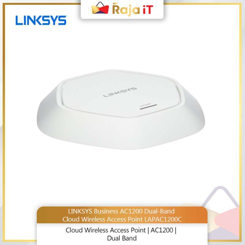 Jual Linksys Business Ac1200 Dualband Cloud Wireless Access Point