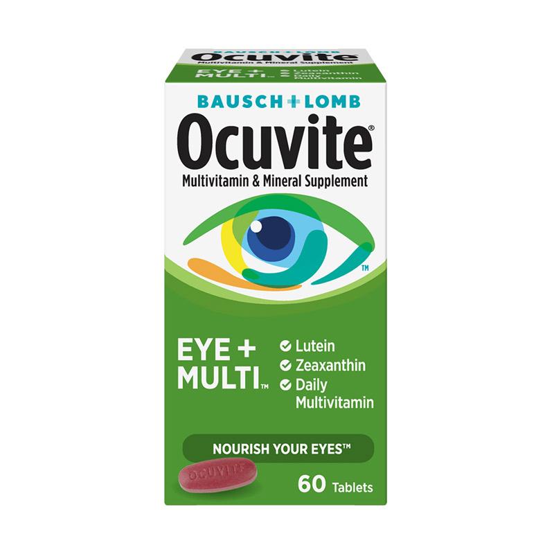 Jual Bausch + Lomb Ocuvite Eye Multi Lutein Zeaxanthin Multivitamin [60