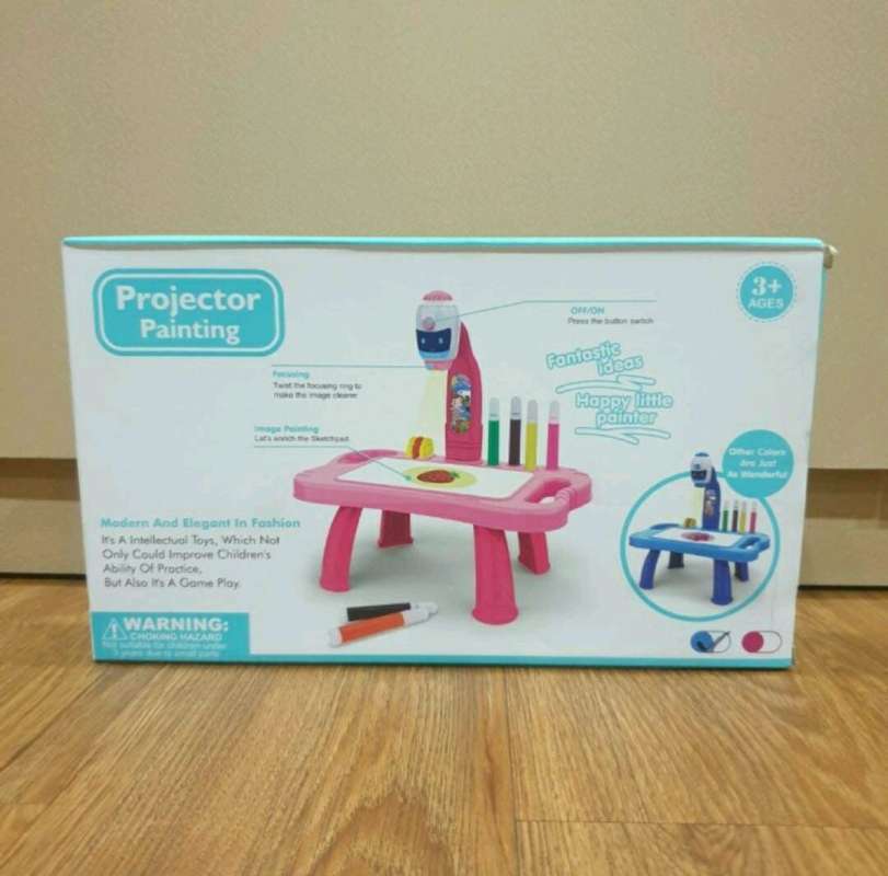 Jual Mainan Edukasi Anak Menggambar & Mewarnai Kids Drawing Projector ...