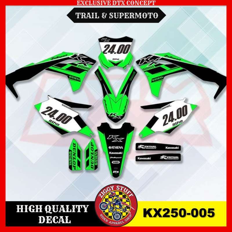 Jual Decal kx 250 decal kx 250 450 decal kx 250 full decal trail decal ...