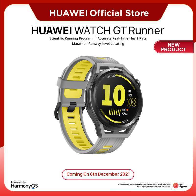 Promo HUAWEI GT Runner di Seller Hapemall Official Store - Kota ...
