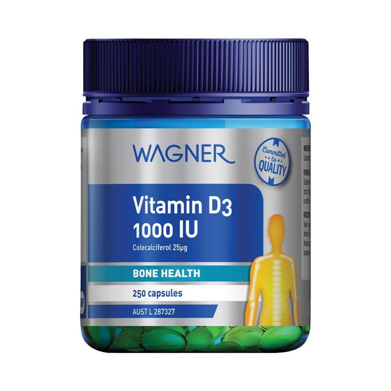 Jual Wagner Vitamin D3 1000IU Multivitamin [250 Capsules