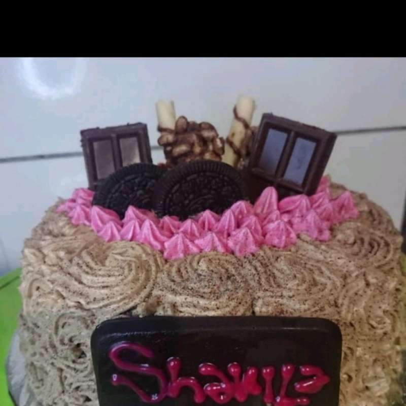 Jual kue ulang tahun rose snack di Seller AR cake - Pakulonan, Kota