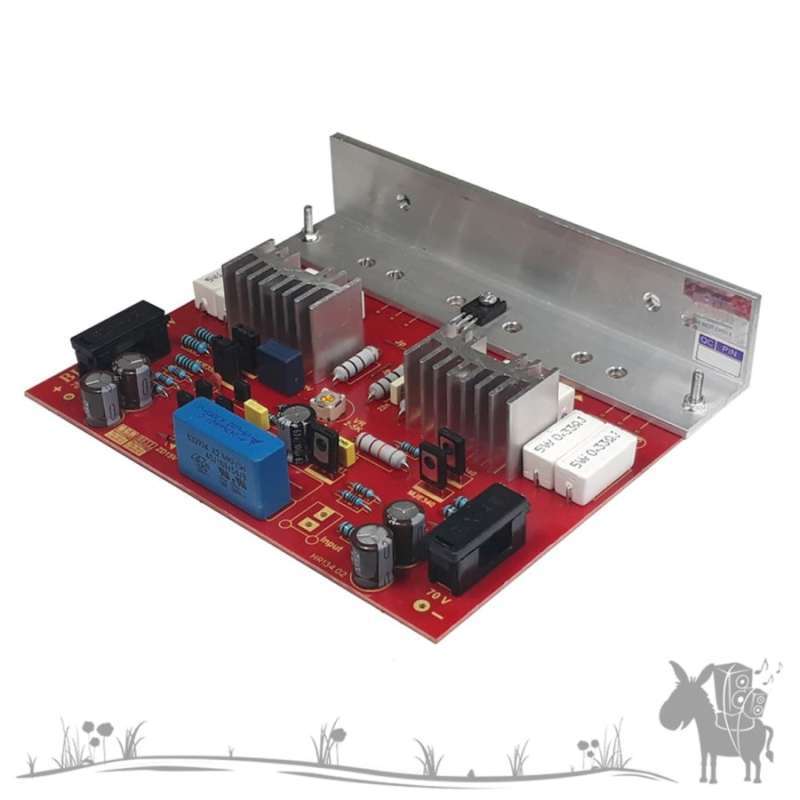 Jual KIT BLAZER 500W TANPA TR POWER AMPLIFIER MONO TR BELL BGR di