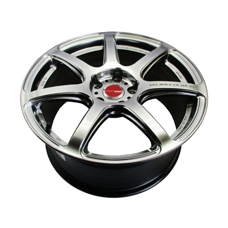 Jual Work Emotion Velg Mobil - Silver GTS [18 Inch Baut 5/ Pasang Di