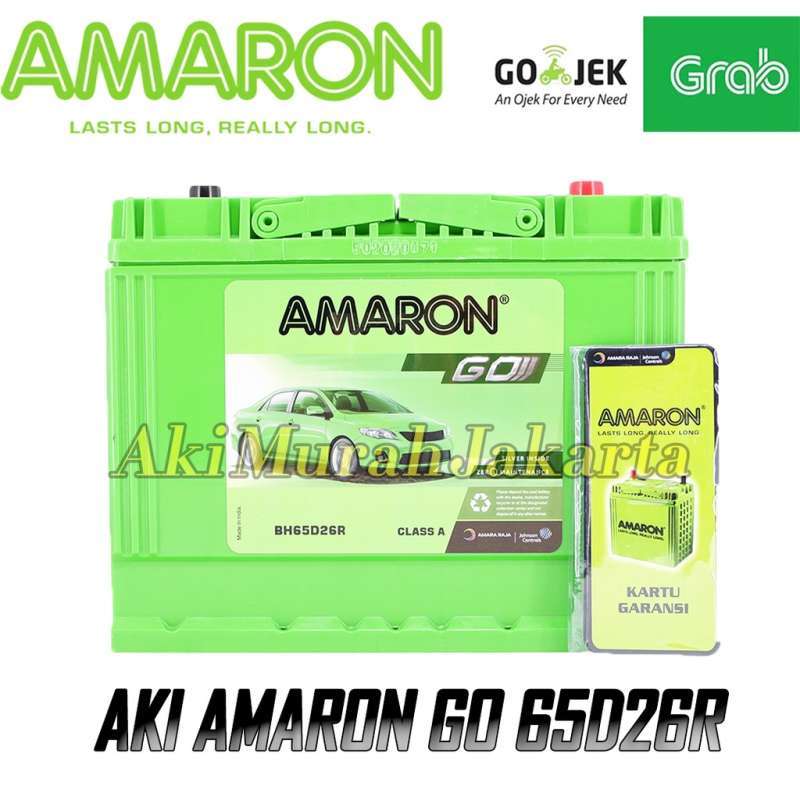 Jual Aki Mobil Toyota Kijang Grand NS70 / 65D26R Amaron GO Aki Kering