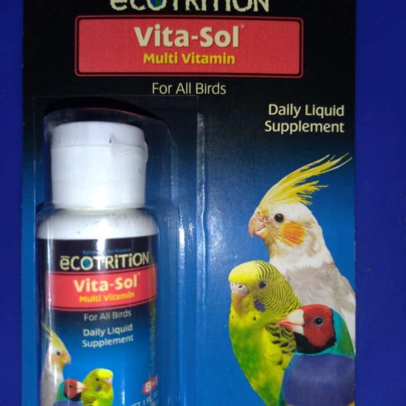 Jual Vitamin Vitasol multivitamin 29mL semua burung di Seller Nagara