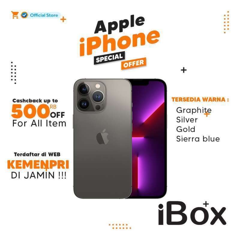 Jual ( iBox ) Apple    iPhone 13 Pro 256GB 256 GB - Gold | Non Paket di