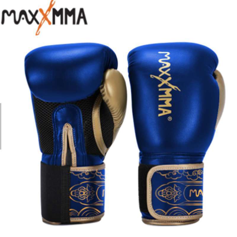 Jual MaxxMMA Pro Style Boxing Gloves for Men & Women 8 Oz SPECIAL BLUE di Seller Bali Fight