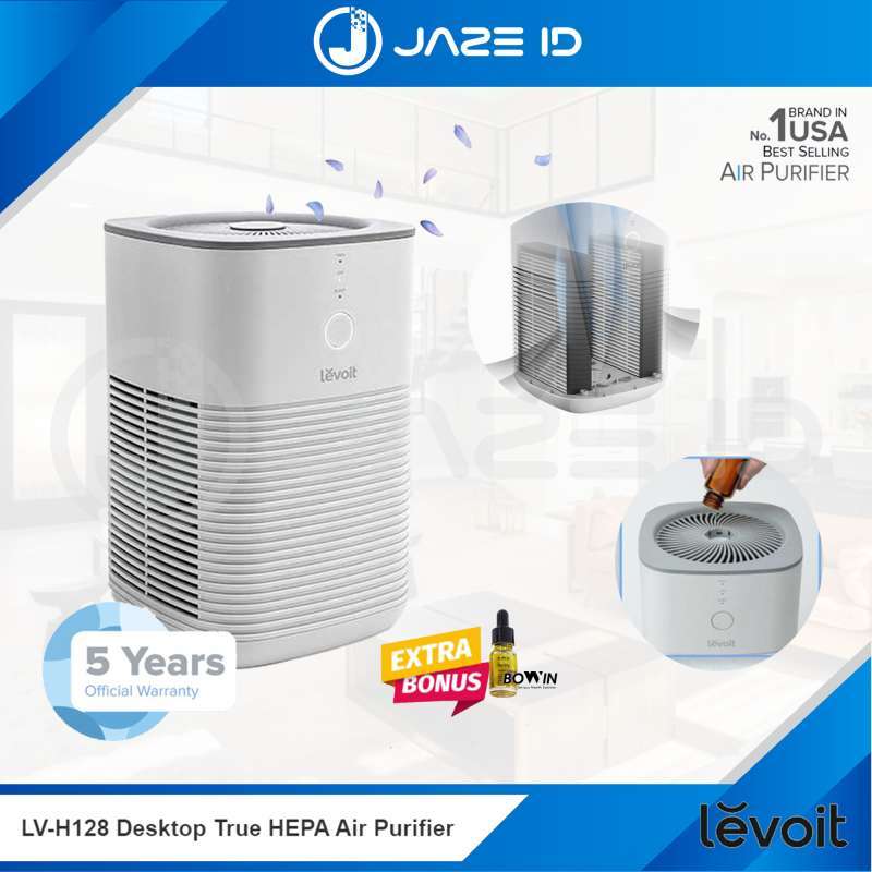 Jual Levoit Desk Air Purifier Dual HEPA Filter H13 LVH128 Aromatherapy USA di Seller JAZE ID