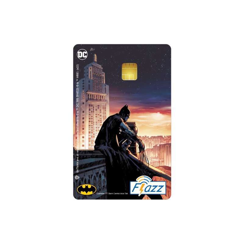 Jual BCA Expoversary 2022 - Kartu Flazz Limited Edition Batman Gotham ...