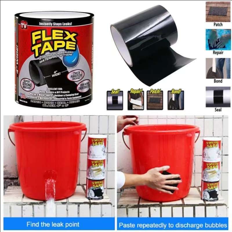 Jual Flex Tape 4 x 1,5 m isolasi Lakban ajaib Waterproof As Seen on TV