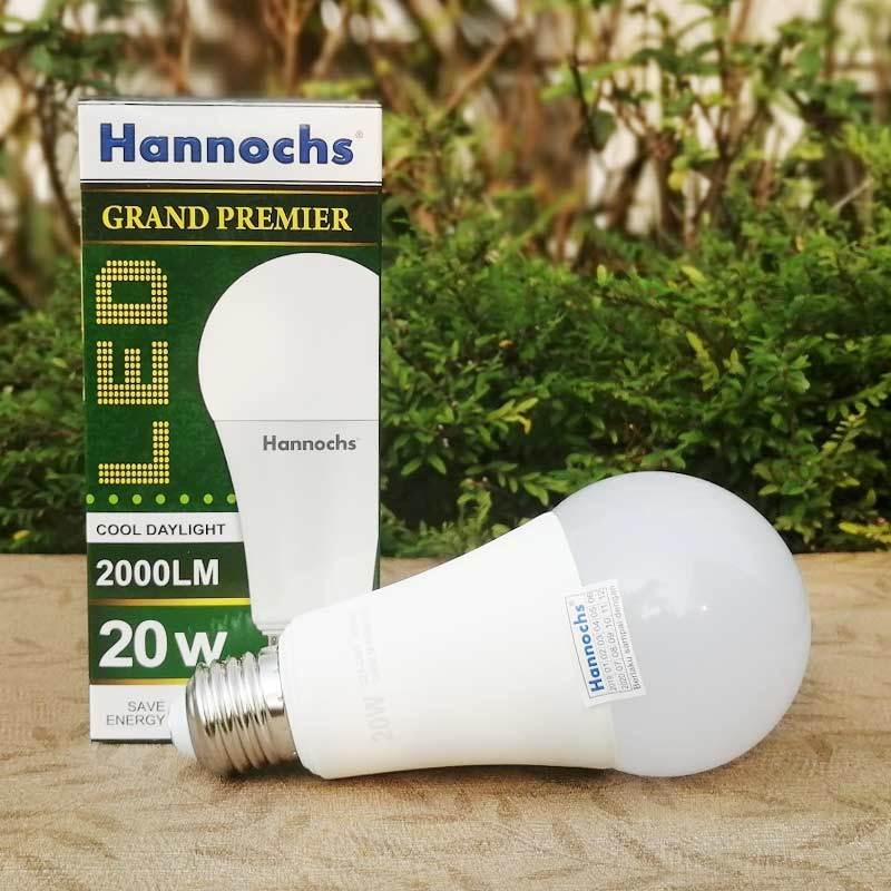 âˆš Hannochs Grand Premier Bohlam Lampu Led [20 W] Terbaru