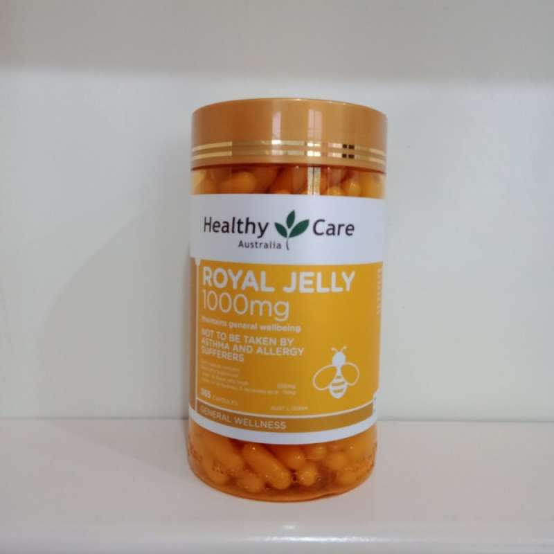 Jual Healthy Care Royal Jelly 1000mg 365 Capsules di Seller Central ...