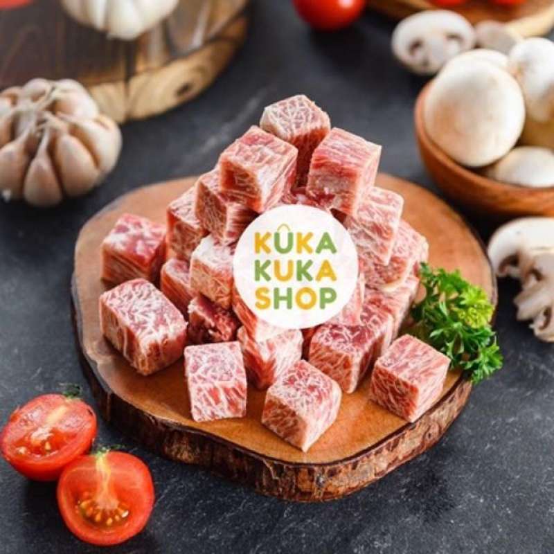 Jual Beef Wagyu Saikoro Cubes Meltique / Daging Sapi 500gr [tangsel] Di ...