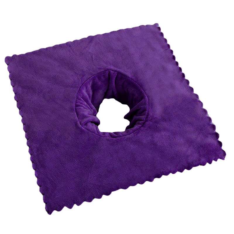 Promo Massage Table Sheet Covers with Face Breath Hole 35x35cm SPA Dark