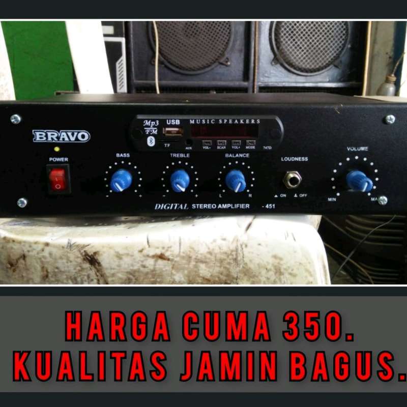 Jual Power Amplifier Bluetooth Karaoke Trafo 5 Amper di Seller Power
