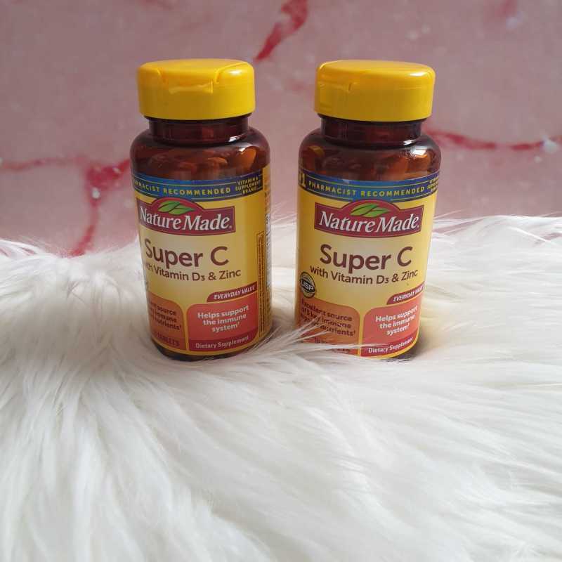 Nature Made Super C avec Vitamines D3 et Zinc - 70 tablettes main image 0