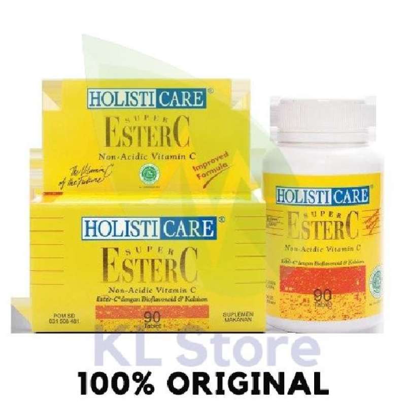 Jual Holisticare Ester C isi 30 tablet / Daya Tahan Tubuh / Vitamin C