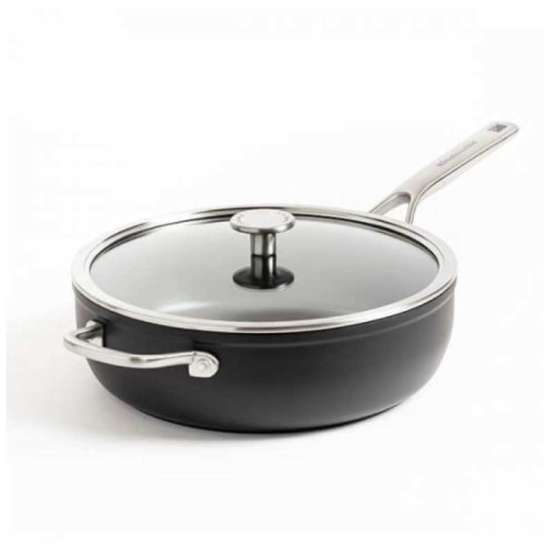 Jual Kitchenaid Hardened Aluminium Skillet + Lid 28 Cm Cc003585001 Kode 205 di Seller