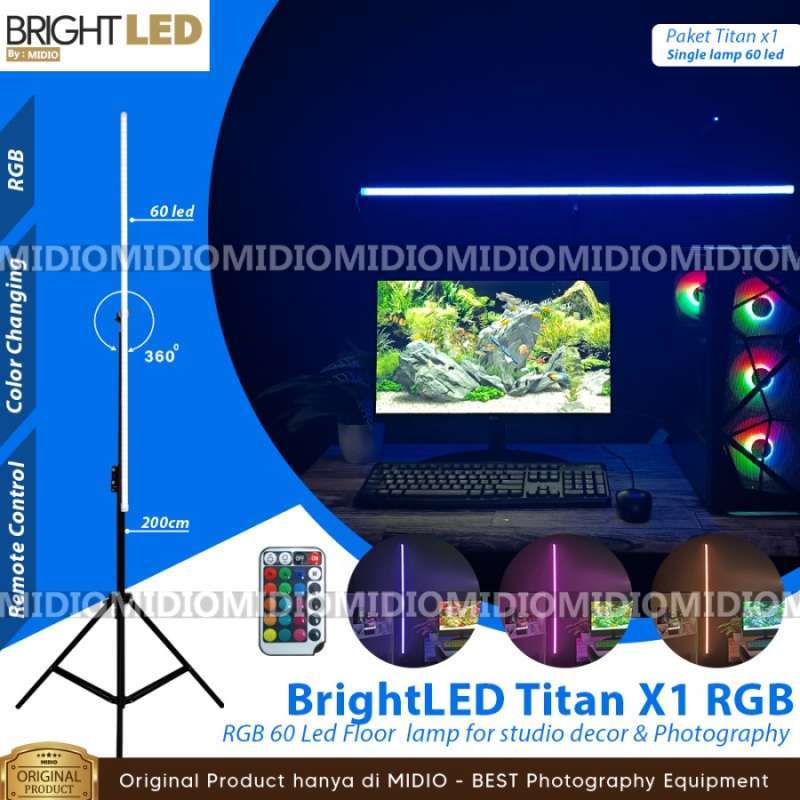 Jual Bright Titan X1 RGB LED Lampu Studio Lighting RGB Lampu Studio Foto di Seller MboxID