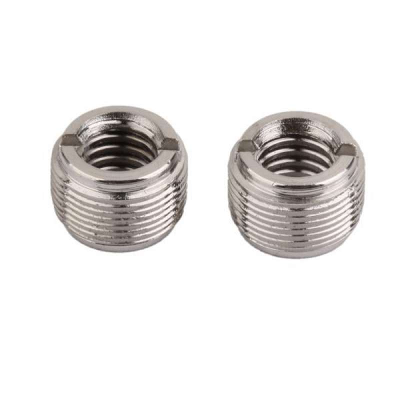 Promo 8xMicrophone Clip Screw Thread Adaptor 3/8 to 5/8 Converter
