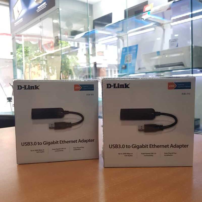 Jual DLink usb 3.0 to gigabit adapter DUB1312 di Seller