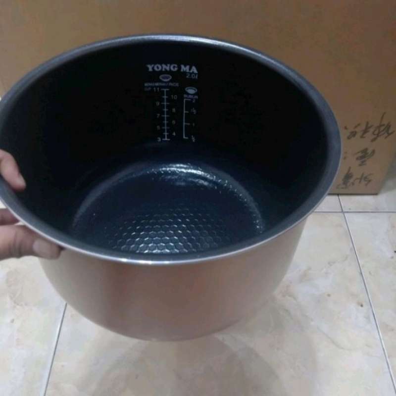 Promo panci teflon magic com atau rice cooker yong ma ymc 3500 anti