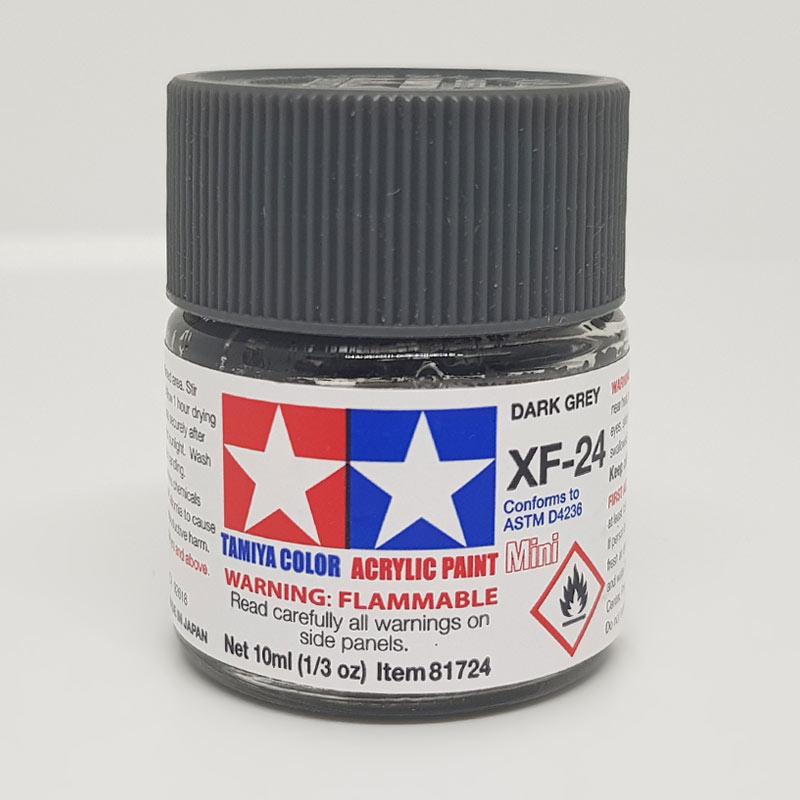 Jual Tamiya Acrylic XF-24 Dark Grey - Gundam Model Kit Tool di Seller ...