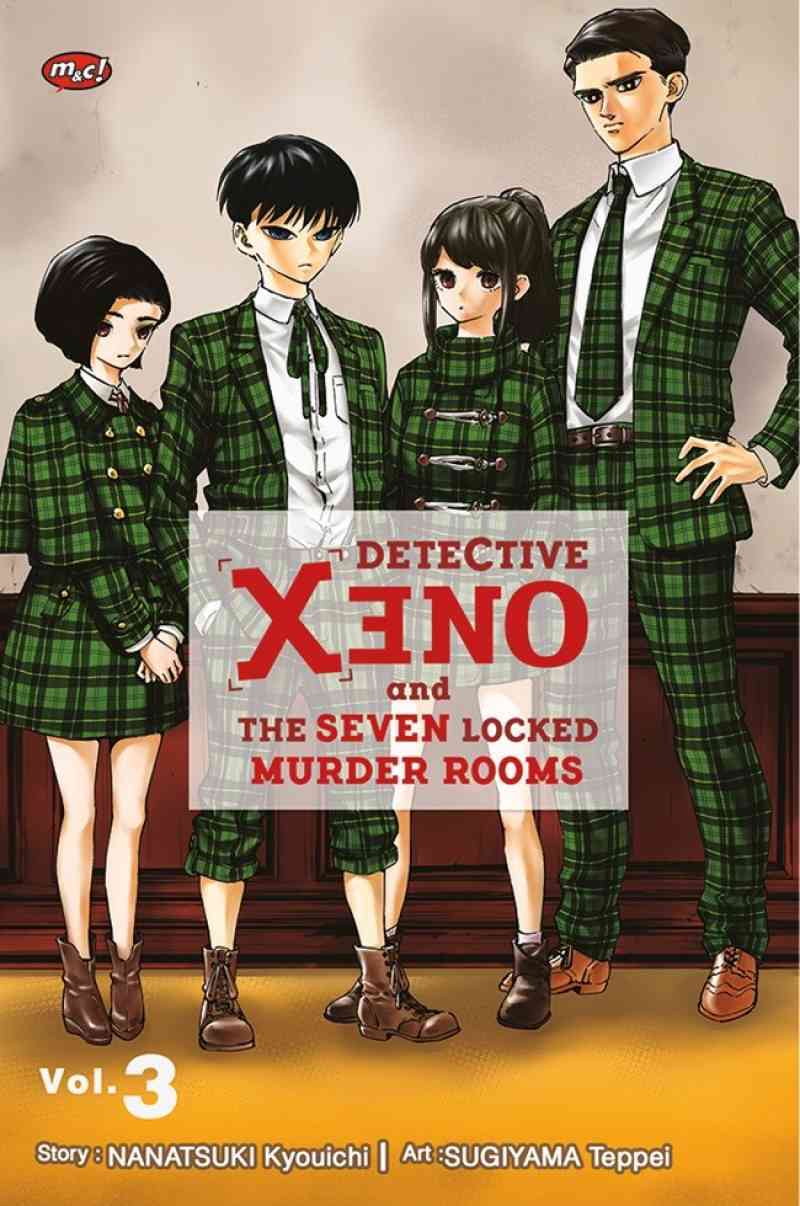 Promo Original Detective Xeno And The Seven Locked Murder Rooms 03 Buku