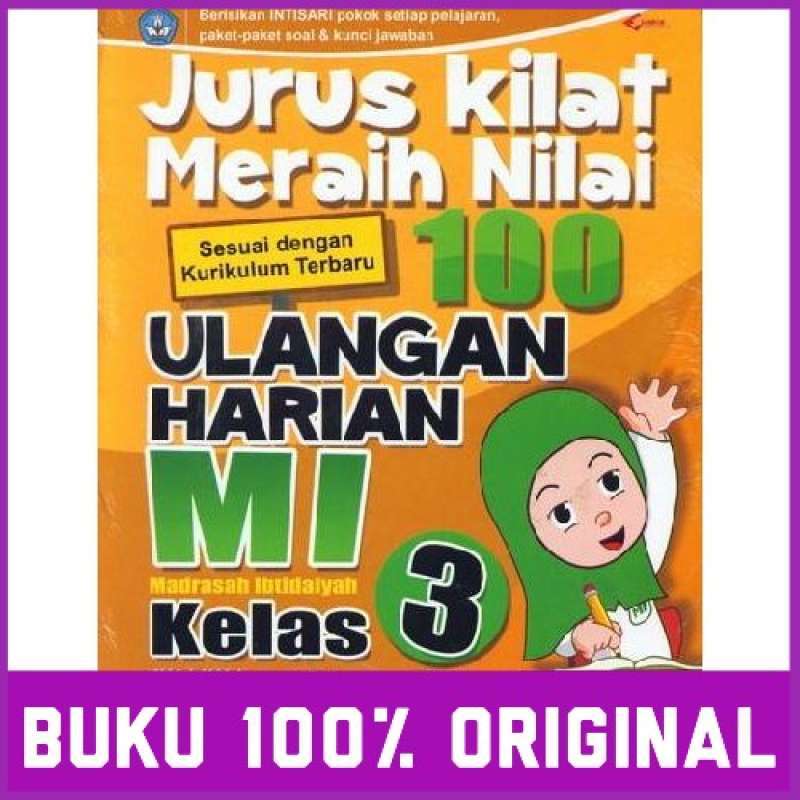 Promo Ori Lask Jurus Kilat Meraih Nilai 100 Ulangan Harian Mi Kelas 3 ...