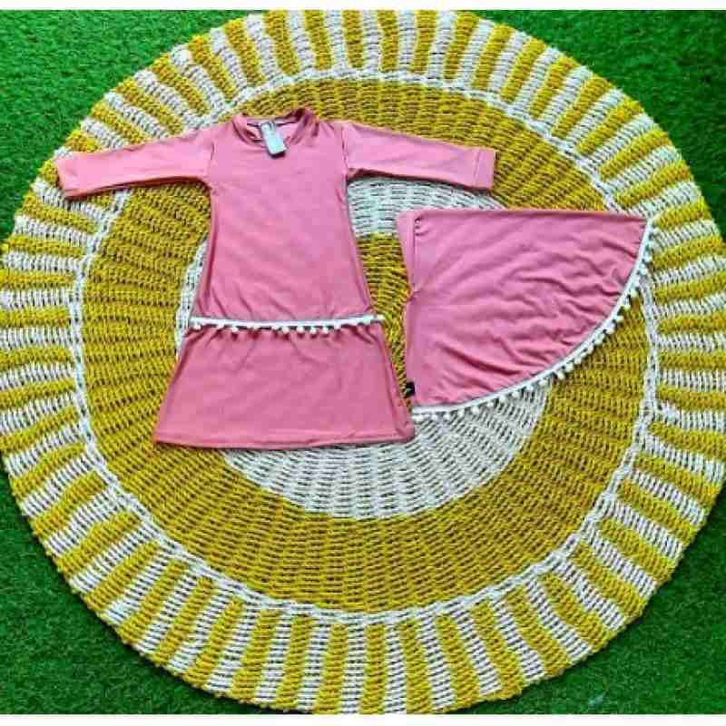 Jual Gamis Anak Syari Pompom Terbaru 2022 Model Kekinian Pesta