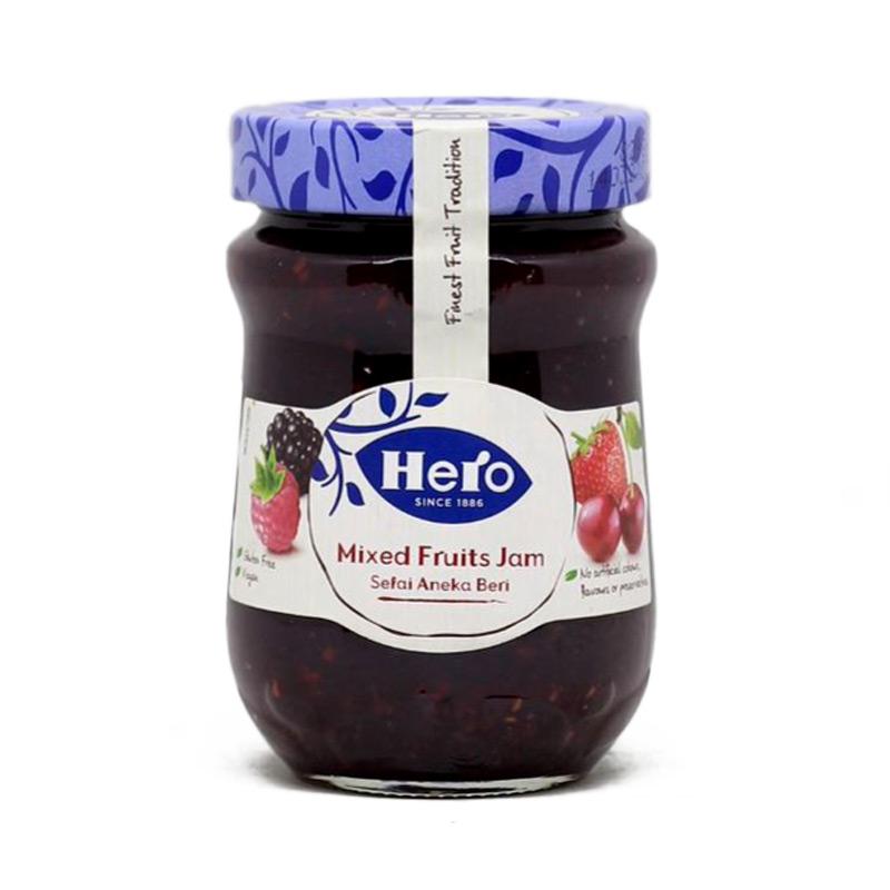 Jual Hero Mixed Fruit Jam [340 g] di Seller Papaya Fresh Gallery Kota