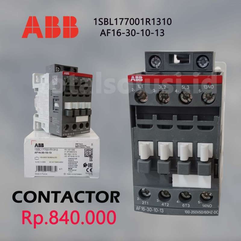 Schaltschütz AF16 30 10 13, 3s1Hs, 100...250V/50 60Hz, Nr.: 4036.7764