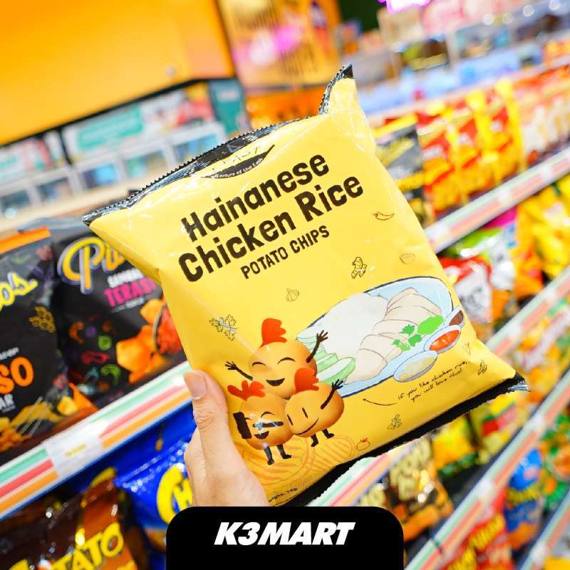 Promo F.East Hainanese Chicken Rice Potato Chips 70gr Diskon 6 di
