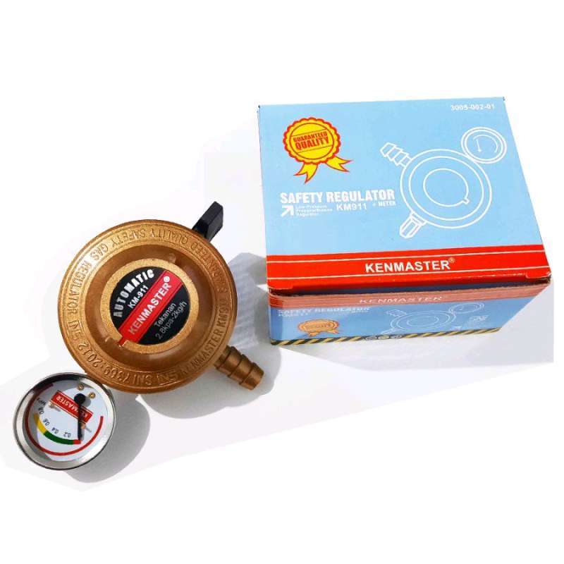 Jual Regulator Gas Dengan Meteran Kenmaster Km911 Standar Sni Di Seller