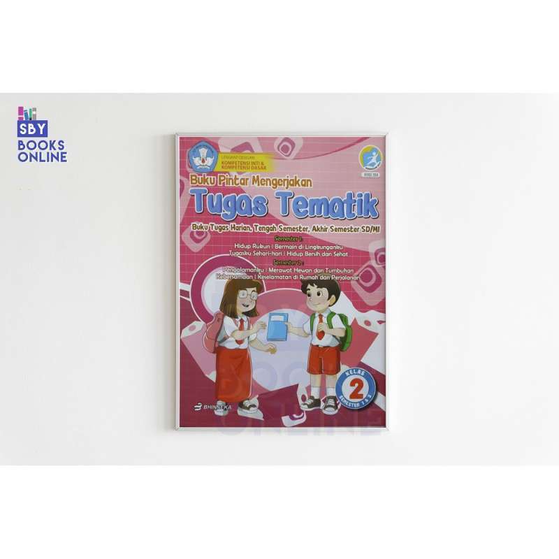 Jual Buku Pintar Mengerjakan Soal Tugas Tematik Kelas 2 SD MI ...