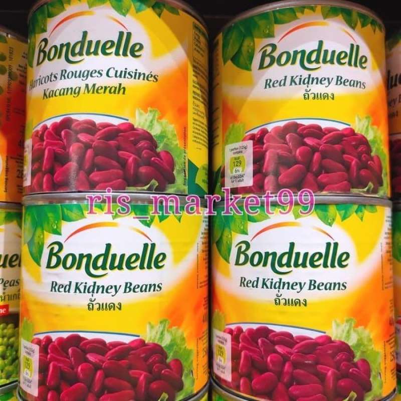 Jual Bonduelle Red Kidney Beans 400gr Can BONDUELE / BONDULE di Seller