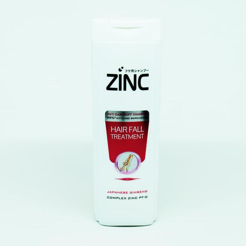 Jual ZINC SHAMPOO HAIR FALL TREATMENT JAPANESE GINSENG 170 ML di Seller