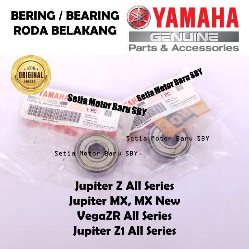 Promo Bearing Bering 6301 Roda Belakang Jupiter Z Z1 Mx MxNew Vega Asli Original Yamaha Surabaya