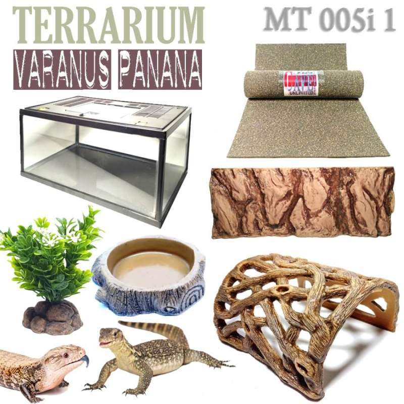 Jual MT005I KANDANG AQUARIUM TERRARIUM GEX VARANUS PANANA SALVATOR