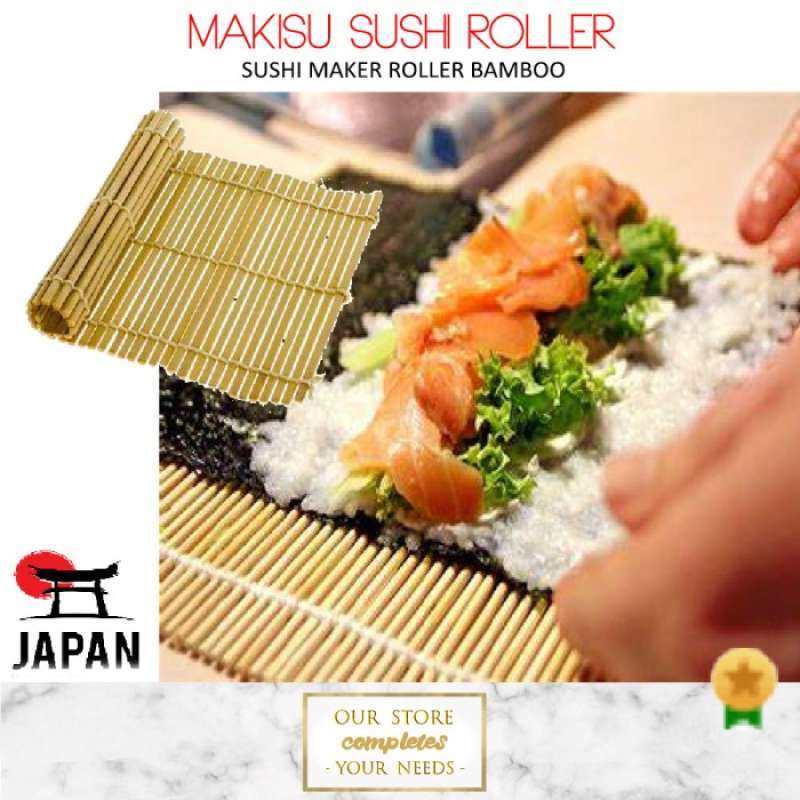 Jual MAKISU SUSHI ROLLER BAMBOO SUSHI ROLL MAKER ALAT GULUNG SUSHI