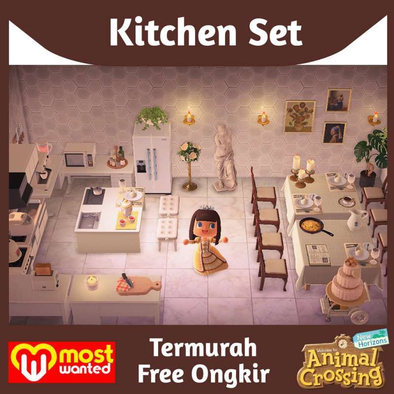 Jual Kitchen Set Ruang Dapur ACNH Animal Crossing New Horizon ACNH NMT