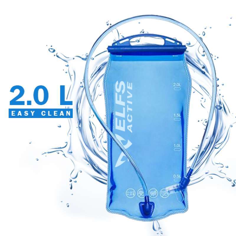 Jual Elfs Active Water Bladder 2L Easy Clean Hydration Pack 1.5L di