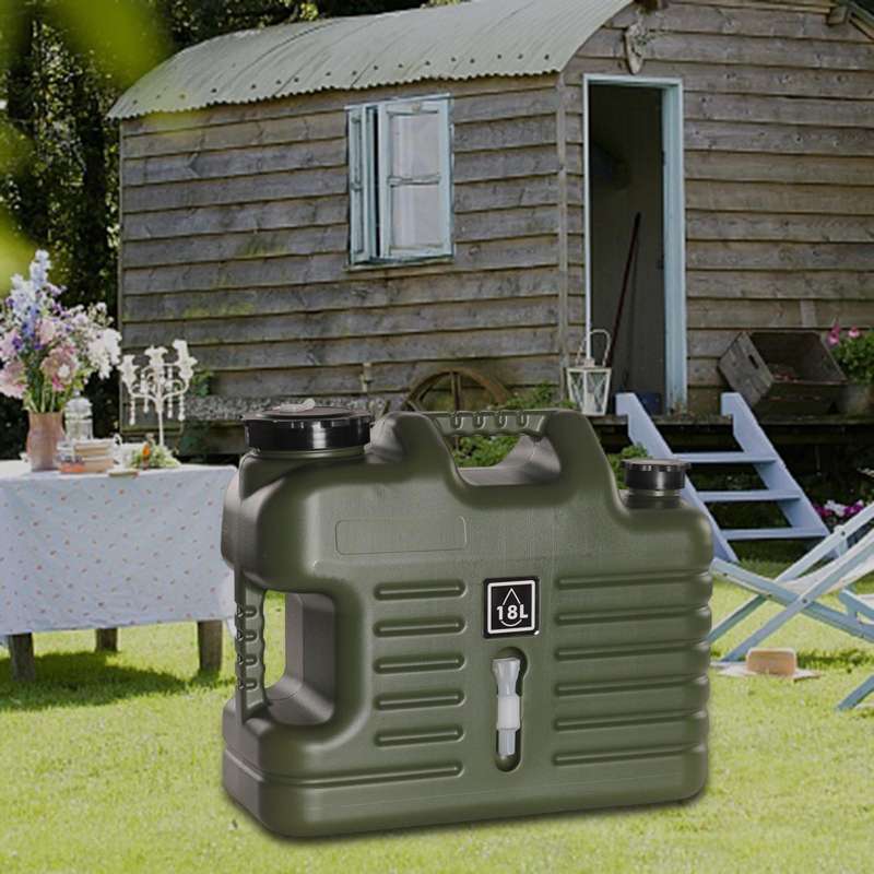 Promo Large Outdoor Water Container Water Jug Hiking Drinking Bucket